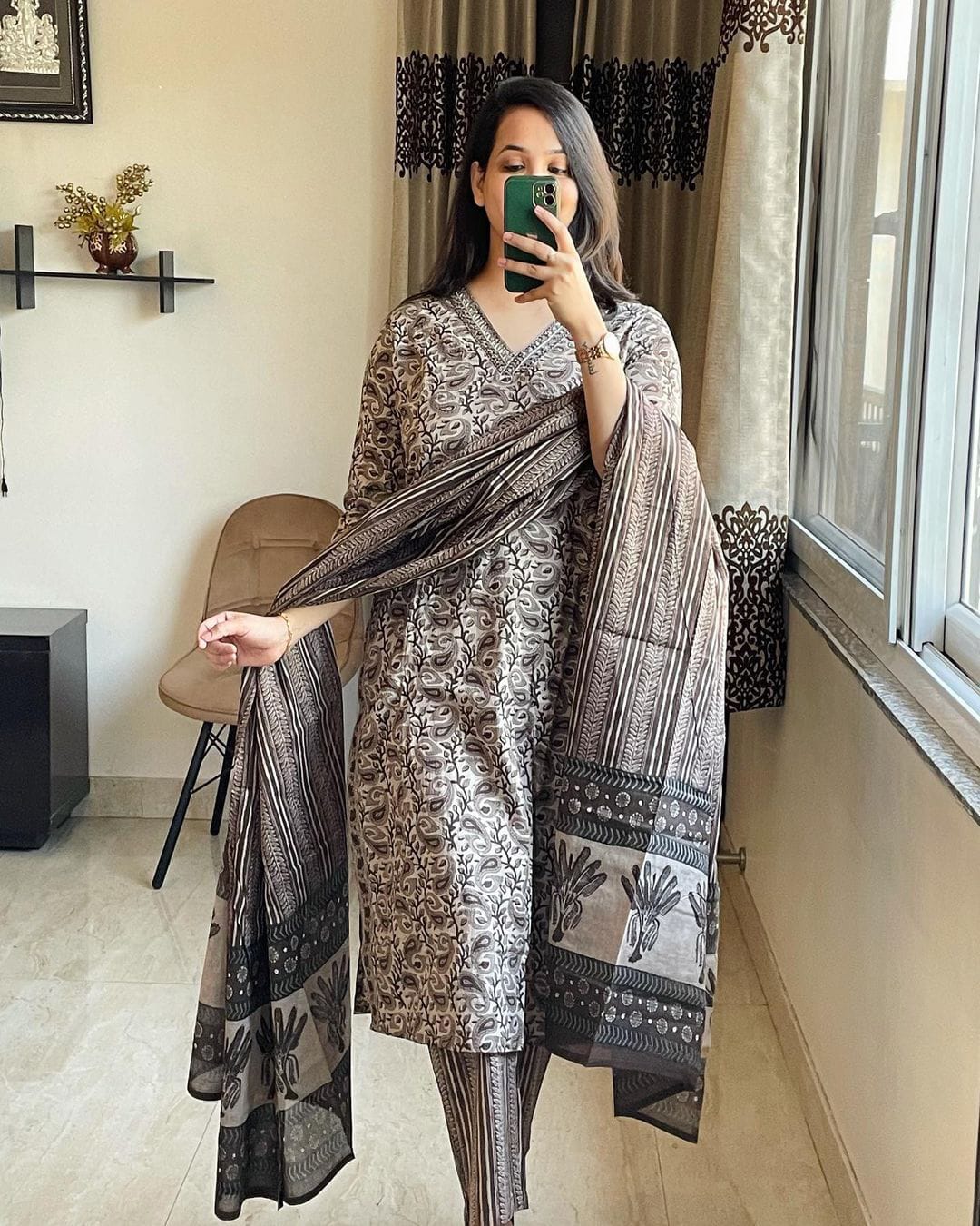 Akshar Designer Summer Special Cotton Kurti With Bottom Dupatta Wholesale Market In Surat
